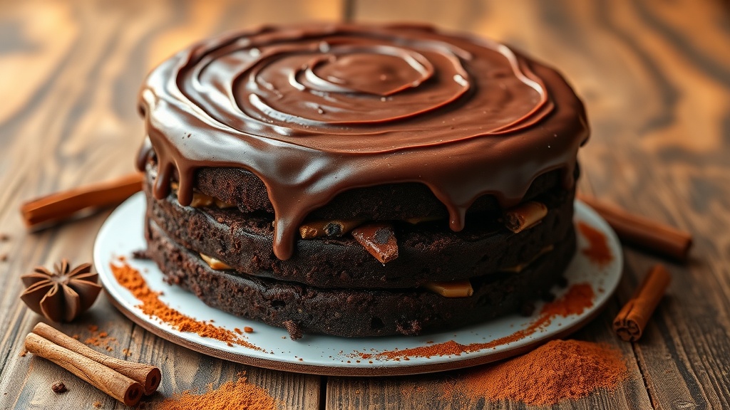 Irresistible Chocolate Spice Cake