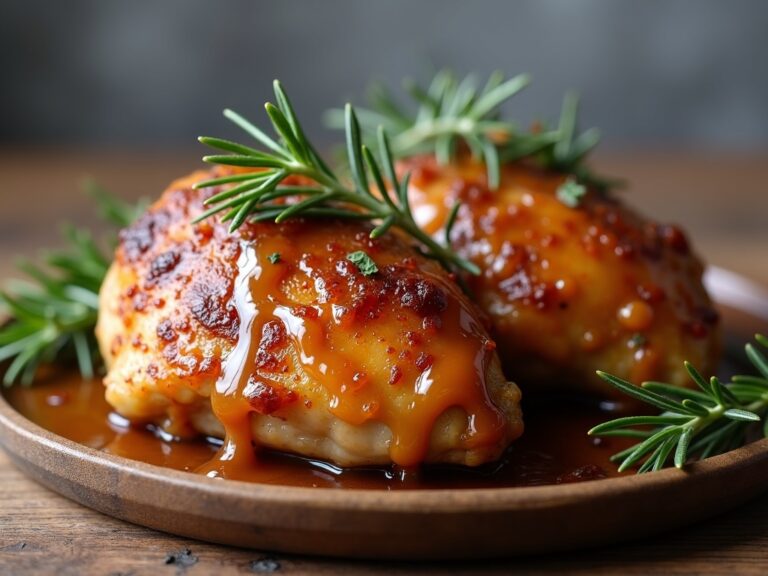 Apple Butter Chicken Thighs