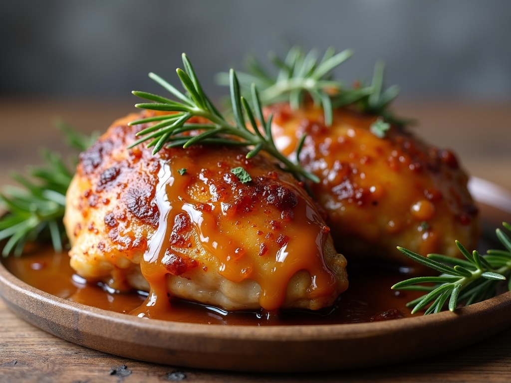 Apple Butter Chicken Thighs