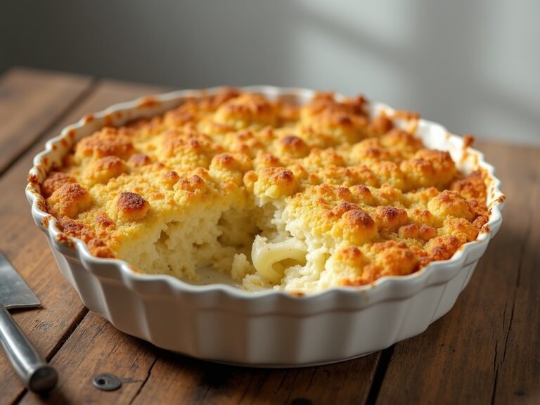 Creamy Cauliflower Gratin with Gruyere