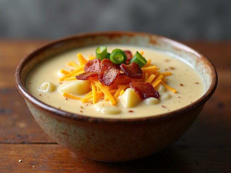 Creamy Loaded Baked Potato Soup Recipe