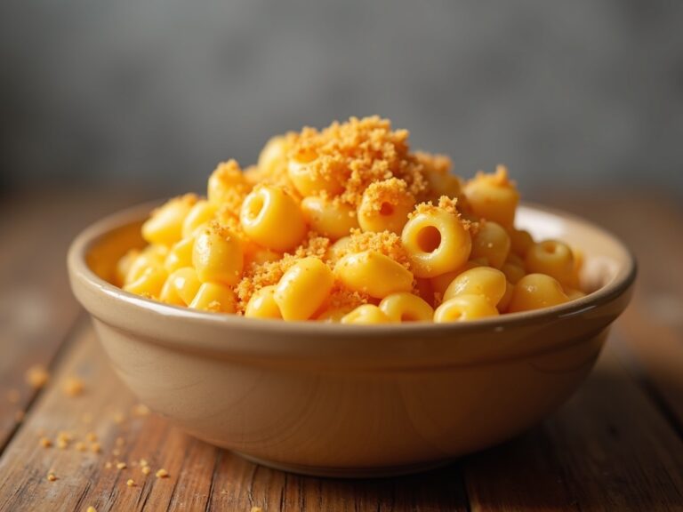 Creamy Orange Mac and Cheese with Cheddar