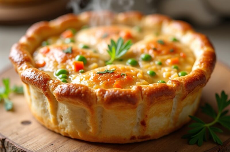 Flaky Chicken Pot Pie Recipe
