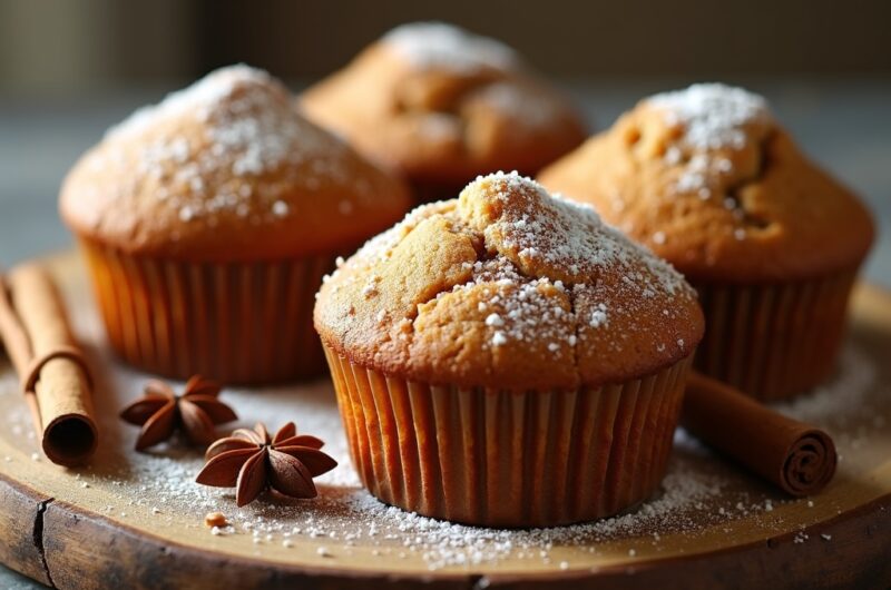 Spiced Gingerbread Muffins With a Cozy Twist