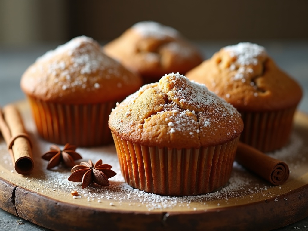 Spiced Gingerbread Muffins With a Cozy Twist