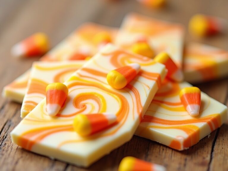 Sweet and Festive Candy Corn Bark